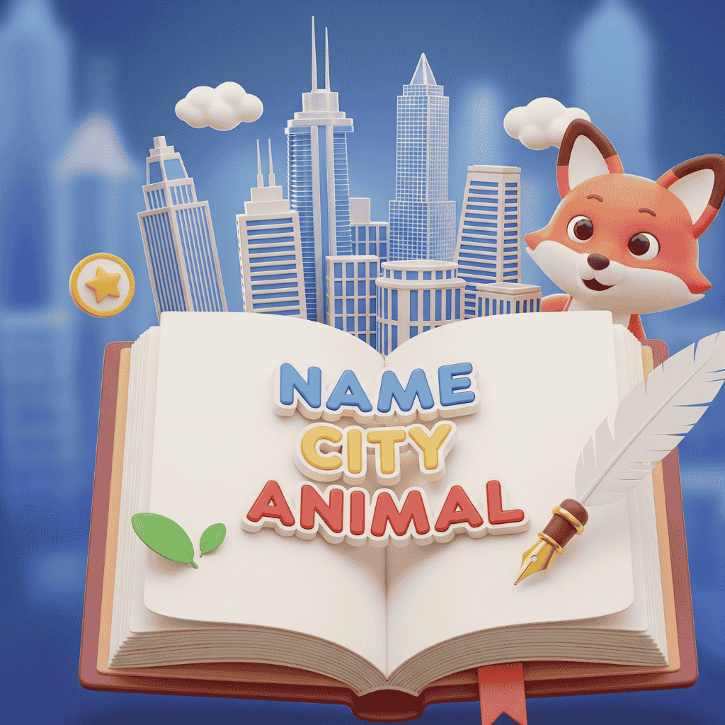 Name City Animal Plant Game